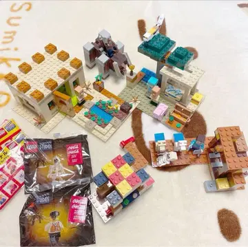 레고 마인크래프트 일리저의 습격 마을 주민 교역소