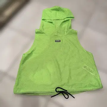 Zumba 후드 부착 메쉬 탱크탑 XS