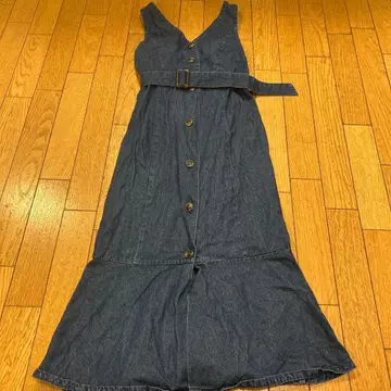 마제스틱 레곤 원피스 데님 원피스