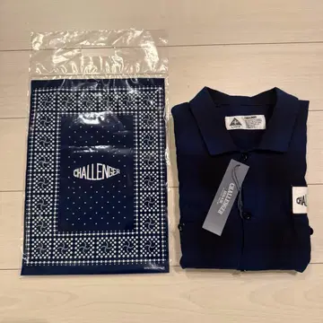 CHALLENGER CHECK WORK SHIRT 옴브레 체크 셔츠