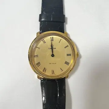 OMEGA De Ville 수동 와인딩 시계 골드 금 도금 빈티지