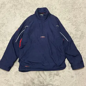 90s UMBRO 나일론 자켓 아노락 프론트 로고 ML BZ78