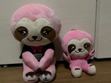 GENIC 나무늘보 키링 카네야 마리안 2개 세트