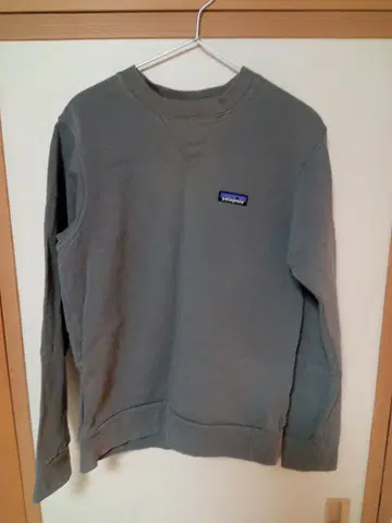 patagonia 오가닉 코튼 맨투맨 XS 그레이