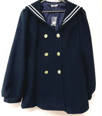axes femme poetique 세일러 코트 네이비 미사용 새상품