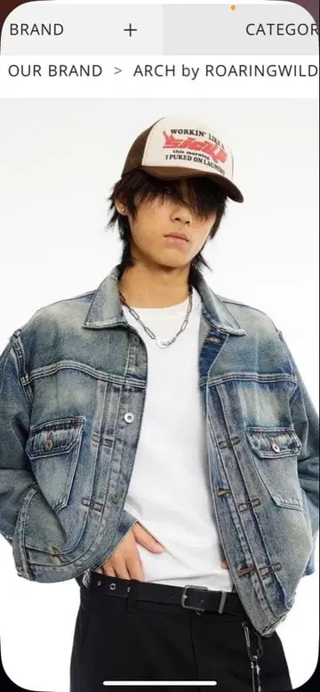 ARCH by ROARINGWILD 데님 G