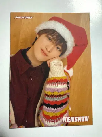 우에무라 켄신 크리스마스 트레이딩 카드