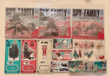 SPY x FAMILY 아크릴 스탠드 일괄 스파이 패밀리