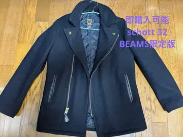schott 멜톤 라이더스 BEAMS 한정판 32 약 M 즉시 구매 가능