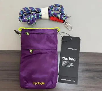 새상품 택 포함 토폴로지 숄더백 폰 사코슈 스마트폰 숄더