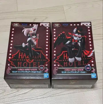 해즈빈 호텔 모니터 탑 피규어 2체 세트 엔젤 더스트 허스크