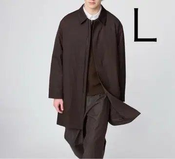 [ 새상품급 ] 유니클로C 퍼프 테크 하프 코트 L