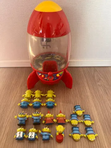 토이 스토리 리틀 그린멘 스페이스 크레인 덤 13체