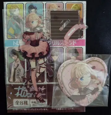 HoneyWorks 아크릴 스탠드 캔뱃지 mona 훼미리마트 하니와