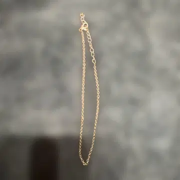 실버 체인 팔찌