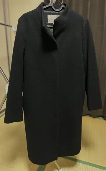 블랙 롱 코트 36