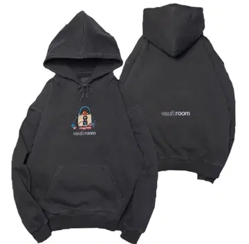 VAULTROOM LOGO HOODIE / CHARCOAL