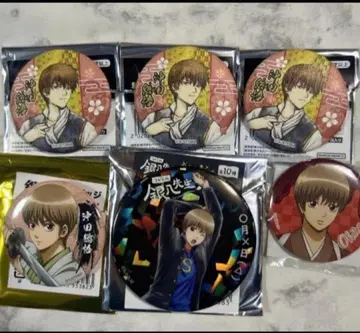 은혼 오키타 소고 캔뱃지 모음