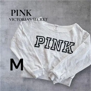[ 인기 ] 빅토리아 시크릿 PINK M 오프숄더 맨투맨 해외 구제 의류