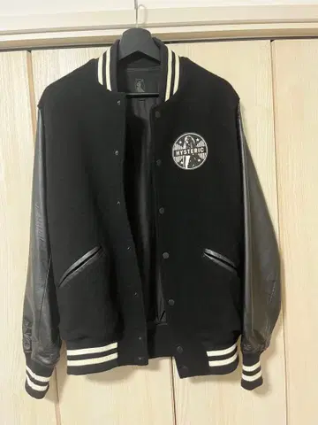 hysteric glamour 바시티 자켓