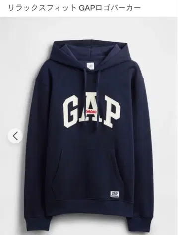 GAP 30주년 기념 네이비 후드 부착 후드티 XL