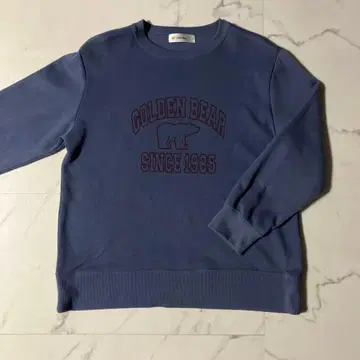 golden bear 트레이닝복 니트 탁한 파랑