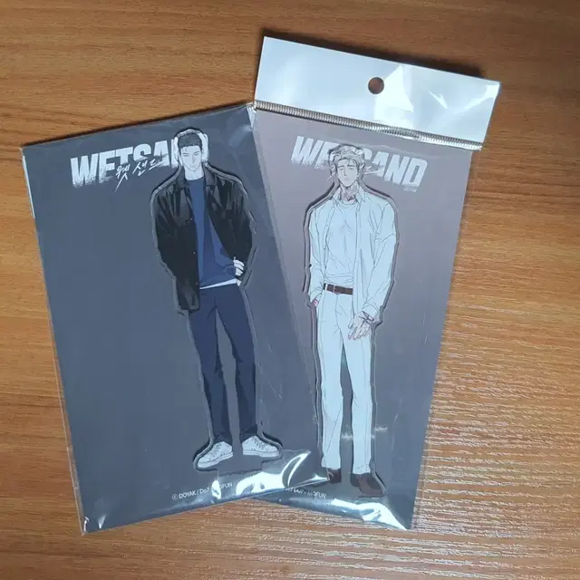 웻샌드 아크릴 스탠드 이안 TJ 2종 일괄