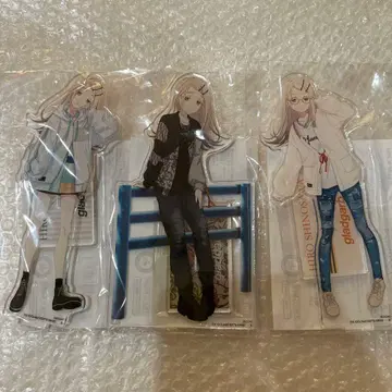 시노자와 히로 아크릴 스탠드 3종 gladgarb 학원 아이돌 마스터