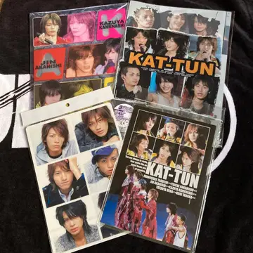 KAT-TUN 클리어 파일 + 책받침 세트 굿즈