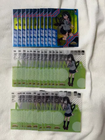 아스이 츠유 클리어 카드 묶음 판매