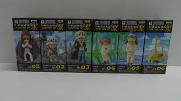 원피스 월드 콜렉터블 피규어 HISTORY OF LAW 6체