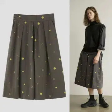 새상품급 마가렛호웰 코튼 실크 스커트 2022 사이즈 1