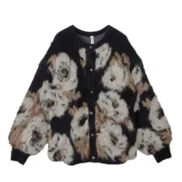 Ameri VERONICA JACQUARD KNIT CARDIGAN