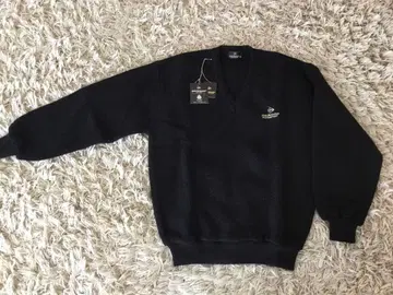 던롭 V넥 스웨터 M