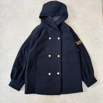 RODEO 로데오 크라운 멜톤 P 코트 네이비