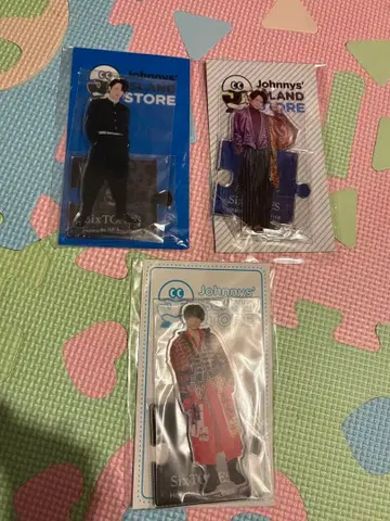 SixTONES 마츠무라 호쿠토 아크릴 스탠드 3종 세트