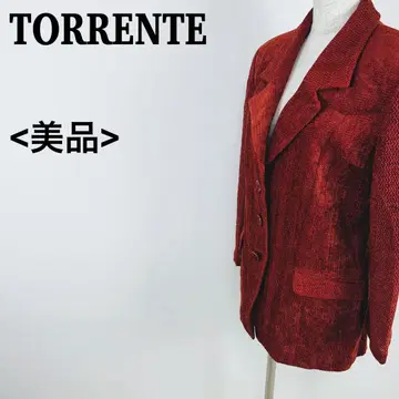 [ 새상품급 ] TORRENTE 버튼 부착 자켓 큐프라