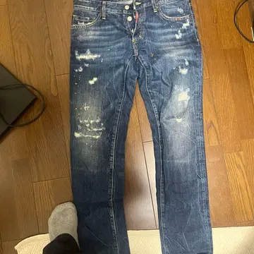 DSQUARED2 데미지 가공 데님 팬츠
