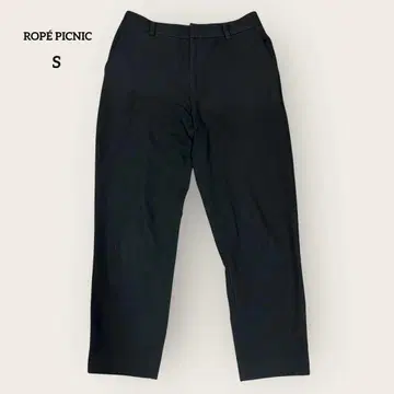 로페피크닉 고급 캐주얼 테이퍼드 팬츠 블랙 36