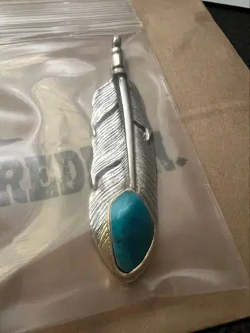 REDMAN 선금 터콰이즈 페더