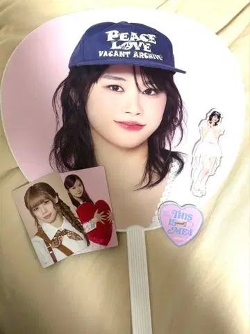 KOKONA 부채, 아크릴 스탠드 세트 사사키 코코나 미아이 ME:I