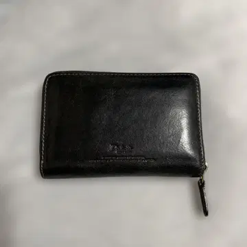 가우디 라운드 지퍼 접이식 지갑
