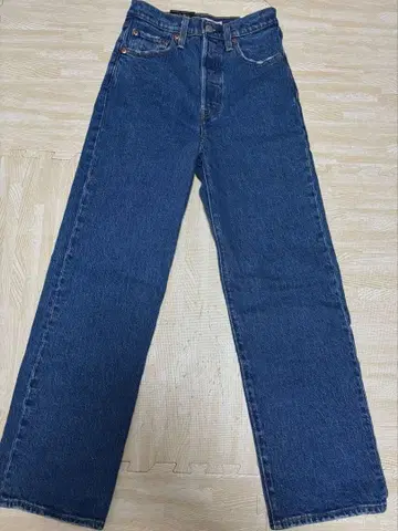 스트레이트 레그 데님 24 다크 블루