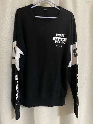 AVIREX 크루넥 맨투맨 셔츠 6103558