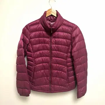 고품질 UNIQLO 울트라 라이트 다운 자켓 핑크 S 여성용