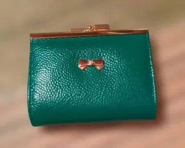 니나 리치 리본 모티브 가마구치 지갑