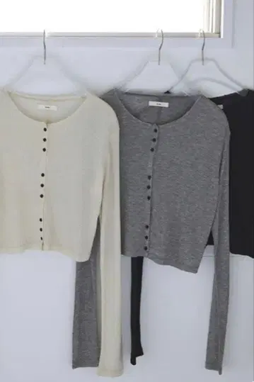 안느크 가디건 그레이