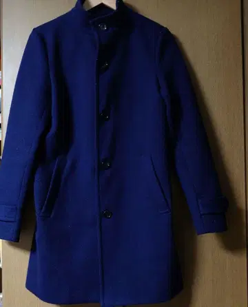 빔즈 하트 BEAMS HEART 체스터 코트 네이비 S 사이즈