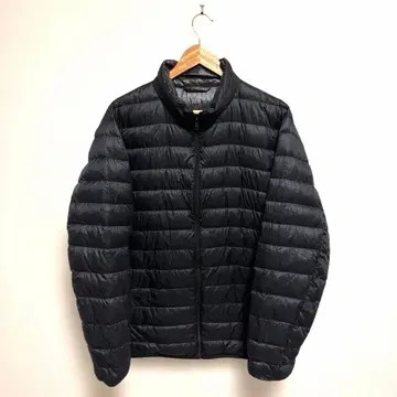 유니클로 울트라 라이트 다운 자켓 남성용 XL 블랙 블랙