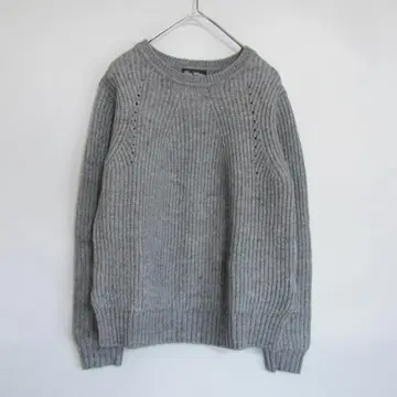 NANO universe 나노 유니버스 크루넥 리브 니트 사이즈 36